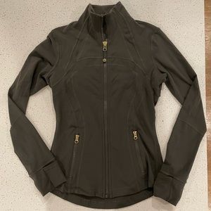 Lululemon Define Jacket - Size 6, dark green